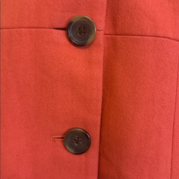 EUC J. Crew striking coral color, flawless coat. Medium thickness. Women’s Sz 10 - Picture 7 of 16